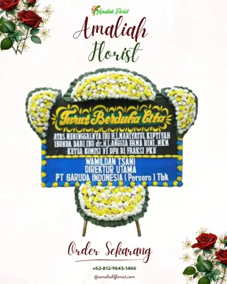 Papan Bunga Duka Jelimpo